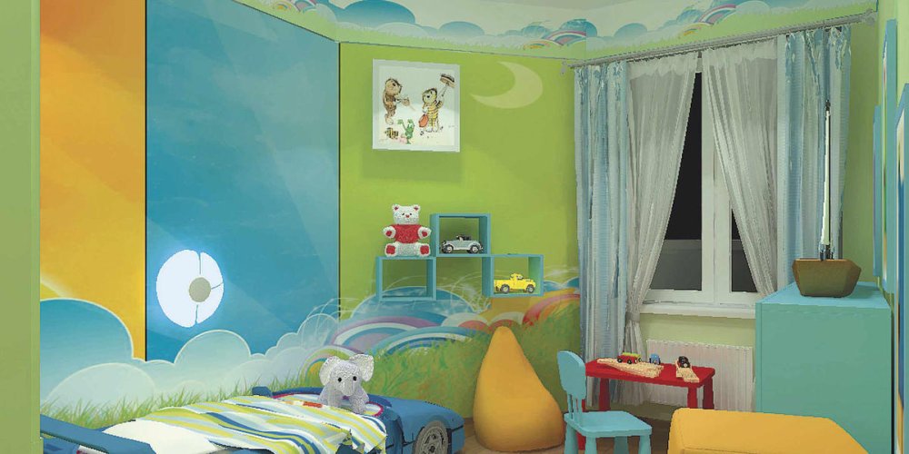 Как создать уютную детскую комнату?
