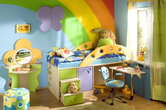 Мебель в оформлении детской комнаты (2)