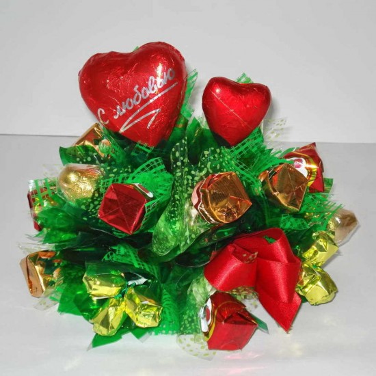 Букет из конфет – подарок для сладкой жизни3