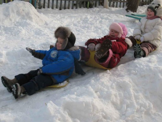 Подвижные игры – замечательный способ времяпровождения с детьми зимой2
